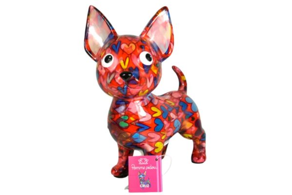 Pomme Pidou Spardose Money Bank Hund Chihuahua Cruz Sweet Rot