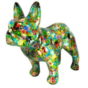 Pomme Pidou Spardose Money Bank Bulldogge Jack Grün Play