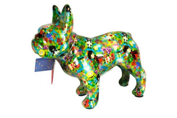Pomme Pidou Spardose Money Bank Bulldogge Jack Grün Play