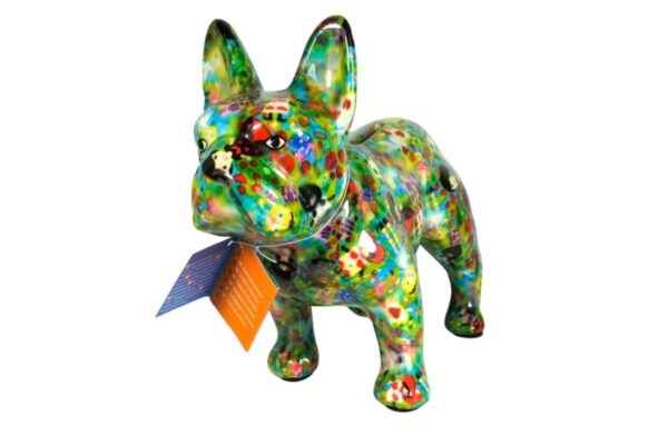 Pomme Pidou Spardose Money Bank Bulldogge Jack Grün Play
