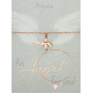 Armband HCA An Angel for you rosevergoldet Schutzengel Perlmutt Perle
