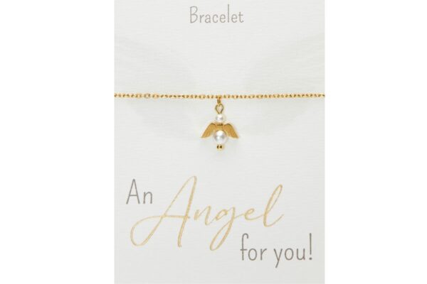 Armband HCA An Angel for you vergoldet Schutzengel Perlmutt Perle