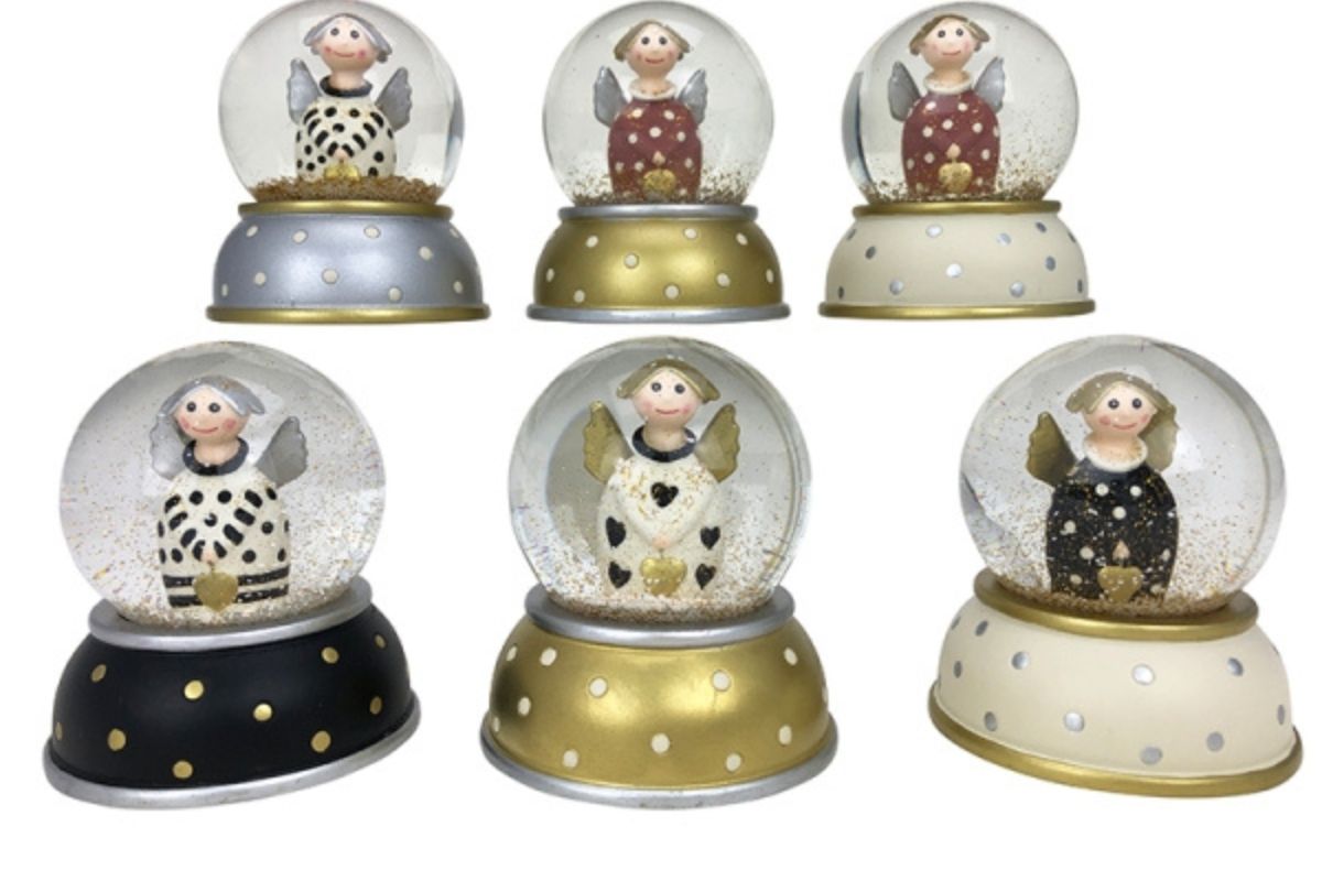 Elegantes Figuren Fr Schneekugeln Bilder