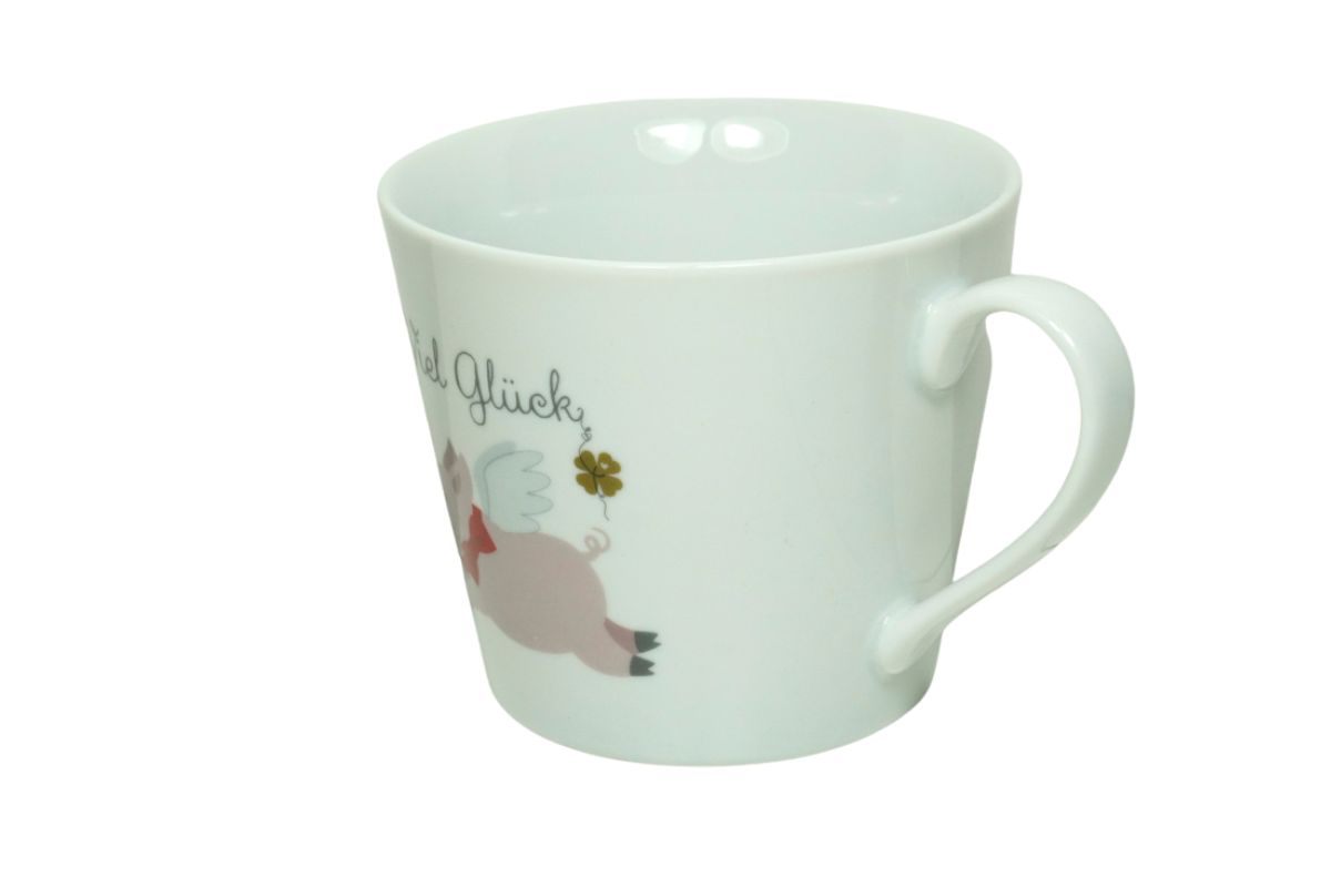 3D-Eulen-Tasse Mit Untertasse – Handbemalte Porzellantasse Für Kaffee & Tee (200 Ml)
