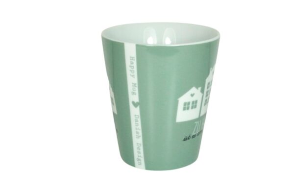 Krasilnikoff Kaffeebecher Sprüche Tasse Mug Cup Zu Hause ist es am schönsten