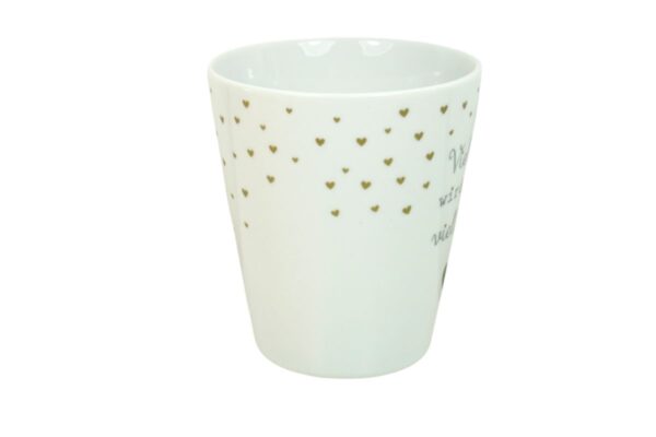 Krasilnikoff Kaffeebecher Kaffeetasse Sprüche Tasse Mug Cup Vielleicht wird alles vielleichter