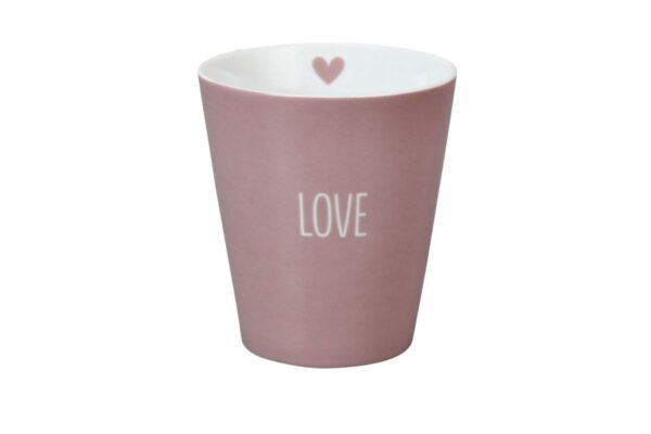 Krasilnikoff Kaffeebecher Kaffeetasse Sprüche Tasse Mug Cup Love