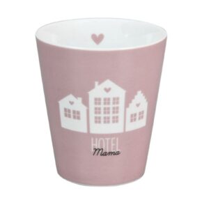 Krasilnikoff Kaffeebecher Kaffeetasse Sprüche Tasse Mug Cup Hotel Mama