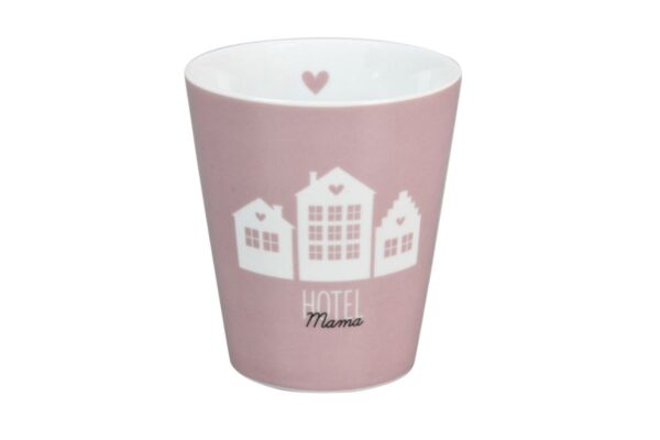 Krasilnikoff Kaffeebecher Kaffeetasse Sprüche Tasse Mug Cup Hotel Mama