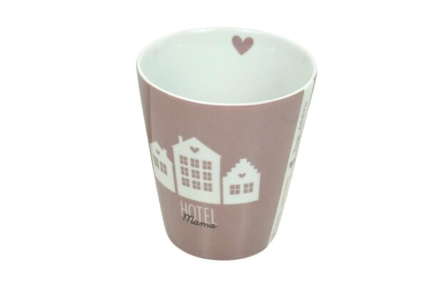 Krasilnikoff Kaffeebecher Kaffeetasse Sprüche Tasse Mug Cup Hotel Mama