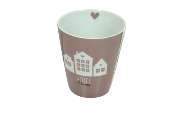 Krasilnikoff Kaffeebecher Kaffeetasse Sprüche Tasse Mug Cup Hotel Mama