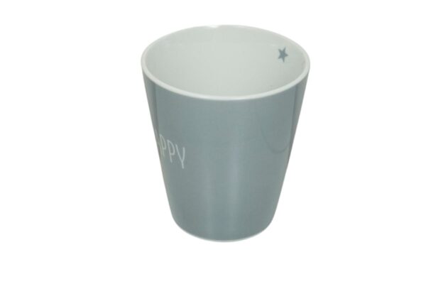Krasilnikoff Kaffeebecher Kaffeetasse Sprüche Tasse Mug Cup Happy Stern