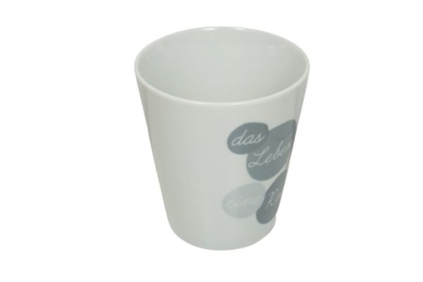 Krasilnikoff Kaffeebecher Kaffeetasse Sprüche Tasse Mug Cup Das Leben ist eine Reise