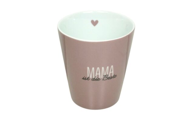 Krasilnikoff Kaffeebecher Kaffeetasse Sprüche Tasse Mug Cup Mama ist die Beste