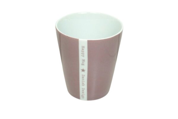 Krasilnikoff Kaffeebecher Kaffeetasse Sprüche Tasse Mug Cup Happy Stern Rose