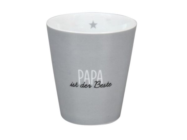 Krasilnikoff Kaffeebecher Sprüche Tasse Mug Cup Papa ist der Beste