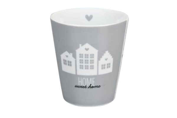 Krasilnikoff Kaffeebecher Sprüche Tasse Mug Cup Home sweet home