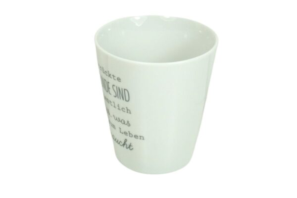 Krasilnikoff Kaffeebecher Sprüche Tasse Mug Cup Verrückte Freunde sind eigentlich alles was man zum Leben braucht