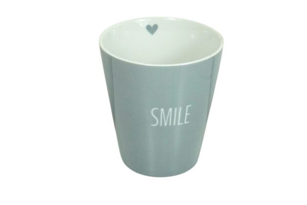 Krasilnikoff Kaffeebecher Sprüche Tasse Mug Cup Smile