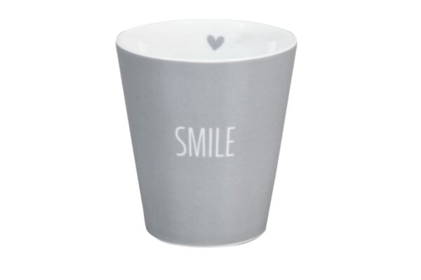 Krasilnikoff Kaffeebecher Sprüche Tasse Mug Cup Smile