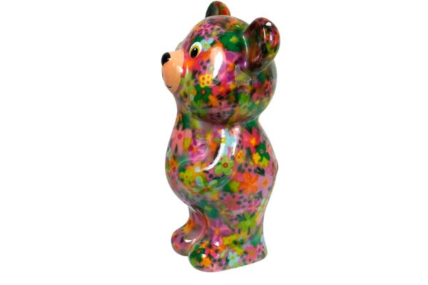 Pomme Pidou Spardose Money Bank Teddy Bärchen Tilou Rose Blümchen