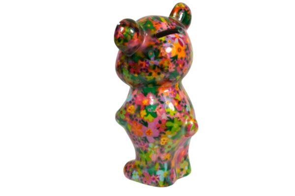 Pomme Pidou Spardose Money Bank Teddy Bärchen Tilou Rose Blümchen