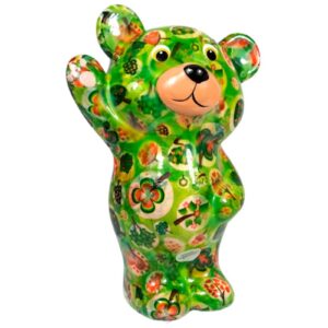 Pomme Pidou Spardose Money Bank Teddy Bärchen Tilou Grün