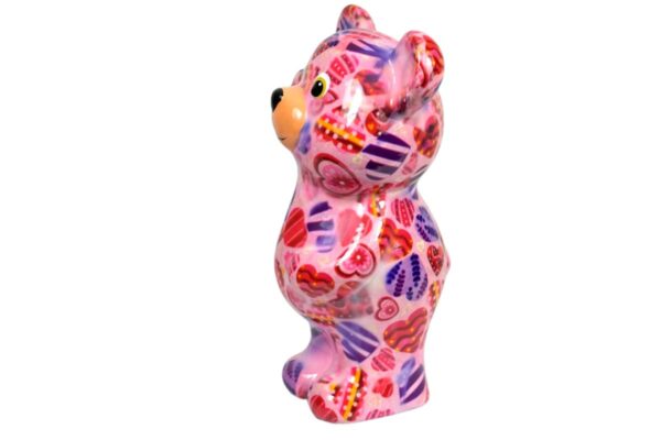 Pomme Pidou Spardose Money Bank Teddy Bärchen Tilou Rosa