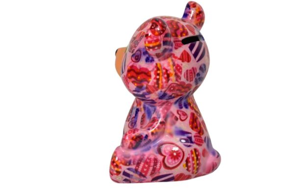 Pomme Pidou Spardose Money Bank Teddy Bärchen Toto Rosa