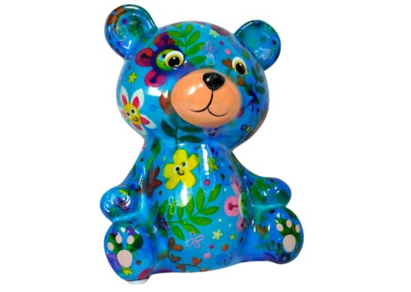 Pomme Pidou Spardose Money Bank Teddy Bärchen Toto Blau