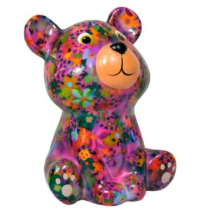 Pomme Pidou Spardose Money Bank Teddy Bärchen Tala Rose Blümchen