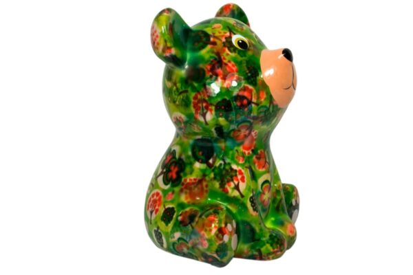 Pomme Pidou Spardose Money Bank Teddy Bärchen Tala Grün