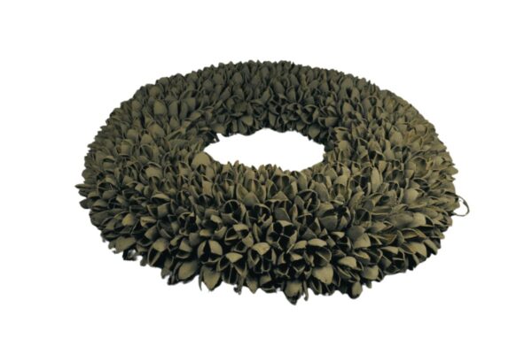 Couronne Wandkranz Herbstkranz Naturkranz Bakuli Wreath Old Green Wash 40 ∅