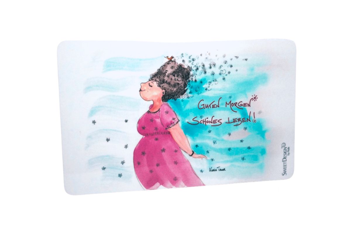 Frühstücksbrettchen „Sweet Choco“ – Aus Resopal, 23,4 X 14,3 Cm, Made In Germany | Lebensmittelgeeignet, Leicht Zu Reinigen