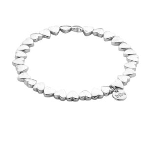 Biba Armband "Heart to Heart" Silber Anhänger Silber