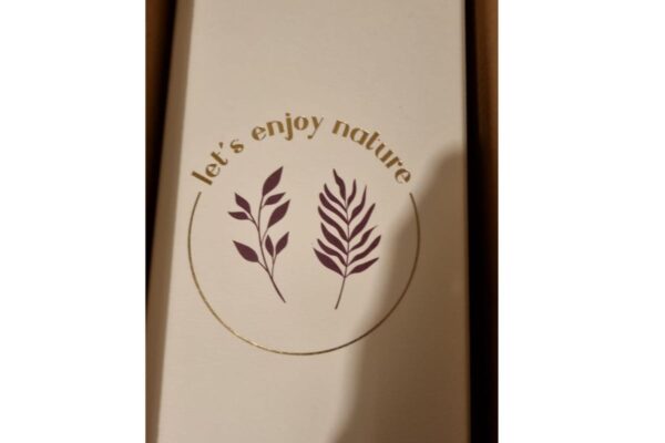 Armband H.C.A. let`s enjoy Nature Sugilite Perlen Lila Facettiert & Schmetterling Silber – Bild 2