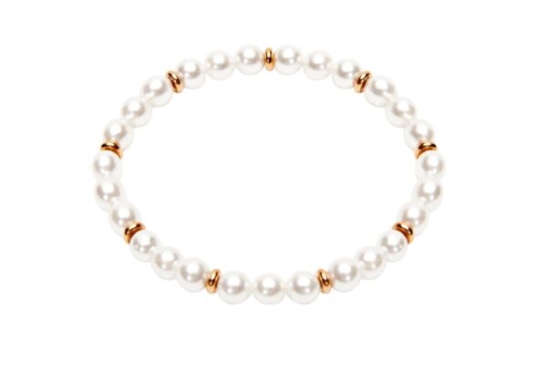 Armband H.C.A. Joyful Spirit Perlen Perlmutt Gold