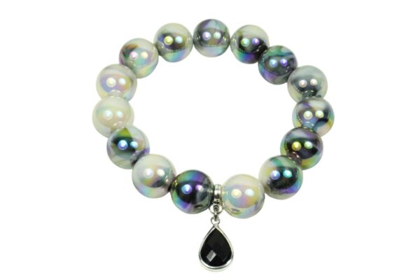 Impala Damen Armband Crazy Look Petit Polymer Perlen 14mm Ø & Anhänger