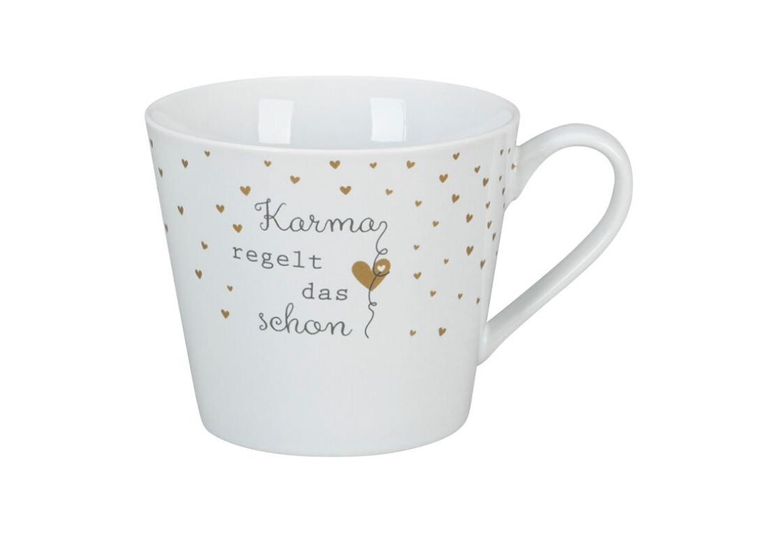 Krasilnikoff Henkeltasse Kaffeetasse Sprüchetasse