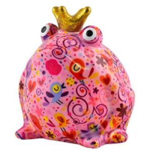 Pomme Pidou Spardose Money Bank Frosch Freddy Little Bird Pink Edition