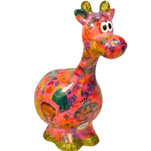 Pomme Pidou Spardose Spartier Money Bank Giraffe Lola Rosa