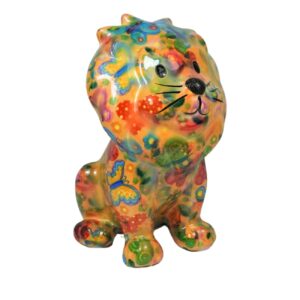 Pomme Pidou Spardose Spartier Money Bank Löwe Marley Butterfly Apricot