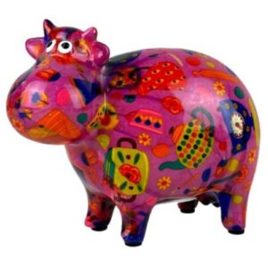 Pomme Pidou Spardose Money Bank Kuh Bella Sweet Lila