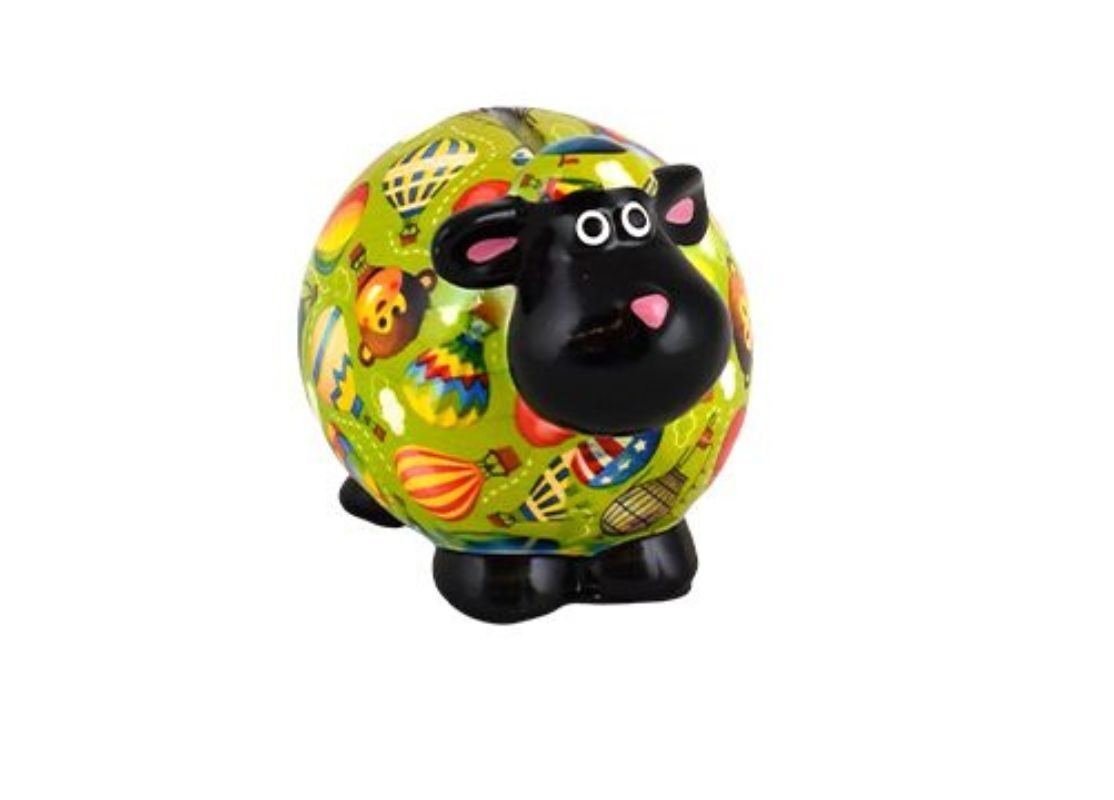 Pomme Pidou Spardose Spartier Money Bank Schaf Giselle Cirkus Design S