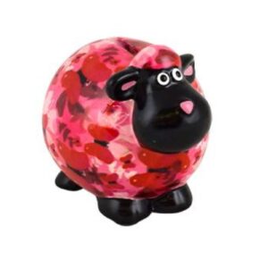 Pomme Pidou Spardose Spartier Money Bank Schaf Giselle Butterfly Design S