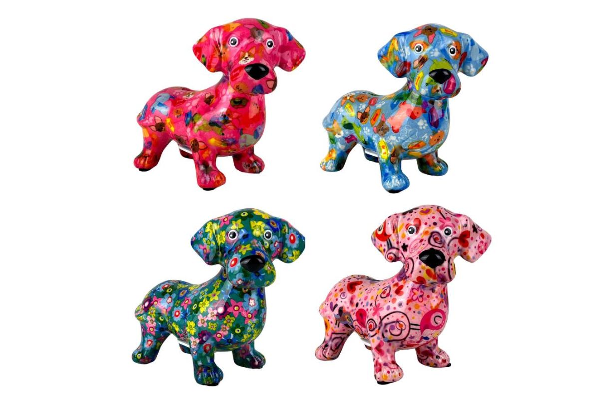 Pomme Pidou Spardose Spartier Money Bank Dackel Dennis N