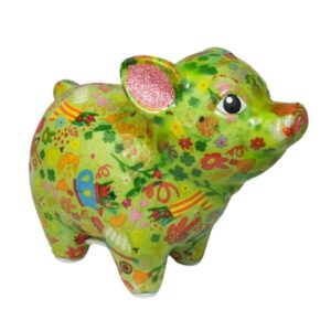 Pomme Pidou Spardose Spartier Money Bank Schwein Farm Green Design S