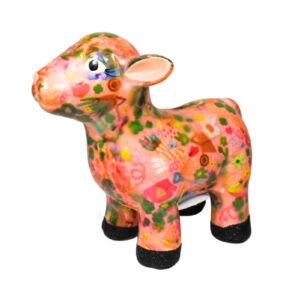 Pomme Pidou Spardose Spartier Money Bank Schaf Farm Rose Design S