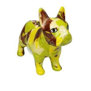 Pomme Pidou Spardose Spartier Money Bank Franz. Bulldogge Jack Camouflage Design S