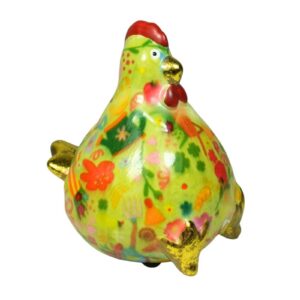 Pomme Pidou Spardose Spartier Money Bank Henne Claire Green Design S